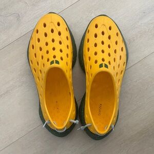 Kane Yellow and Green Slip-On Water Shoes
